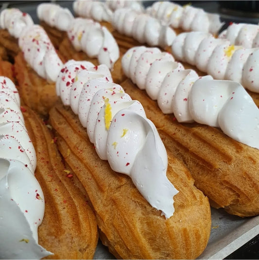 Lemon Meringue Eclair